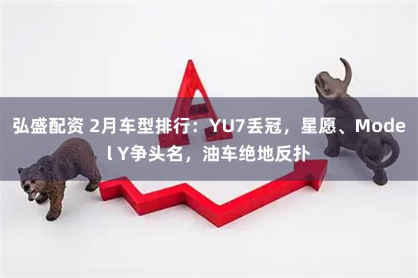 弘盛配资 2月车型排行：YU7丢冠，星愿、Model Y争头名，油车绝地反扑