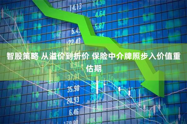 智股策略 从溢价到折价 保险中介牌照步入价值重估期