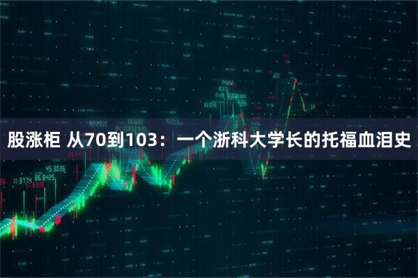 股涨柜 从70到103：一个浙科大学长的托福血泪史