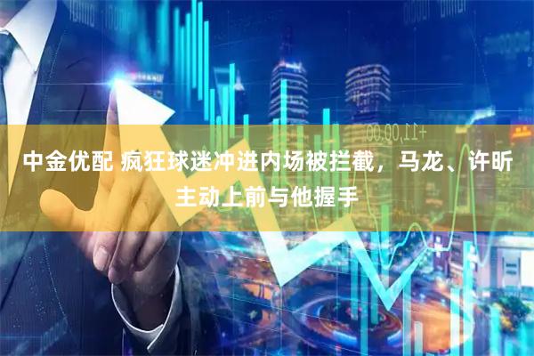 中金优配 疯狂球迷冲进内场被拦截，马龙、许昕主动上前与他握手